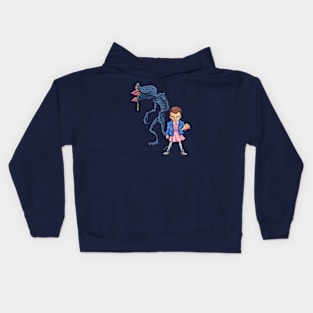 Demogorgon vs Eleven Kids Hoodie